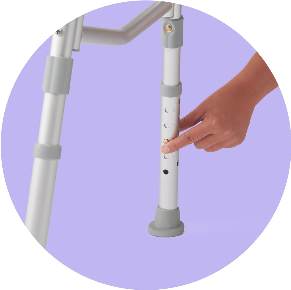 Adjustable Transfer Bench with Slip-resistant Feet Z3149
