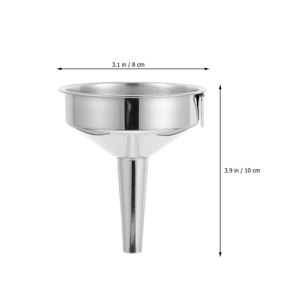 Stainless Steel Funnel Set V8367