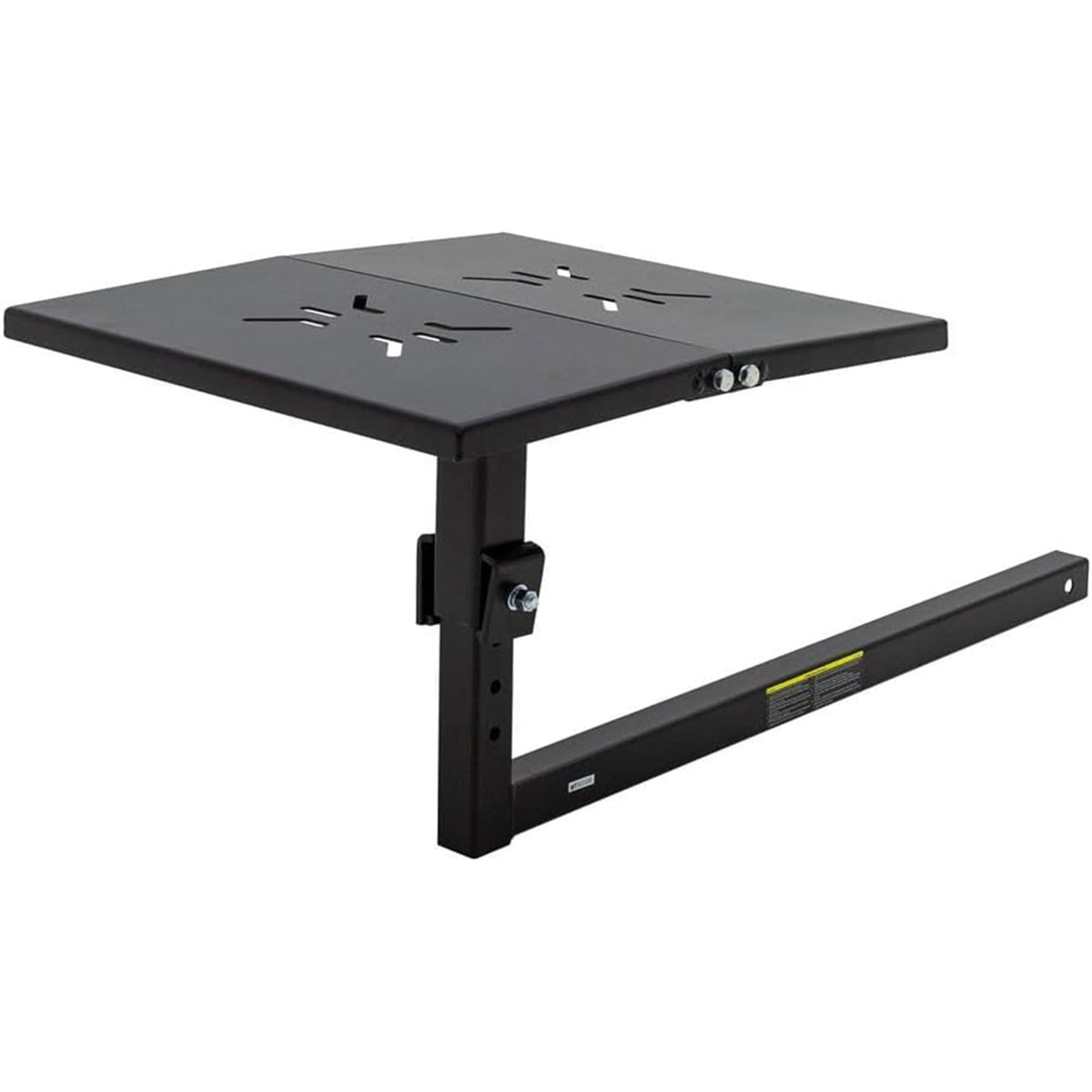 Folding Hitch-Mounted Steel Work Bench E88333