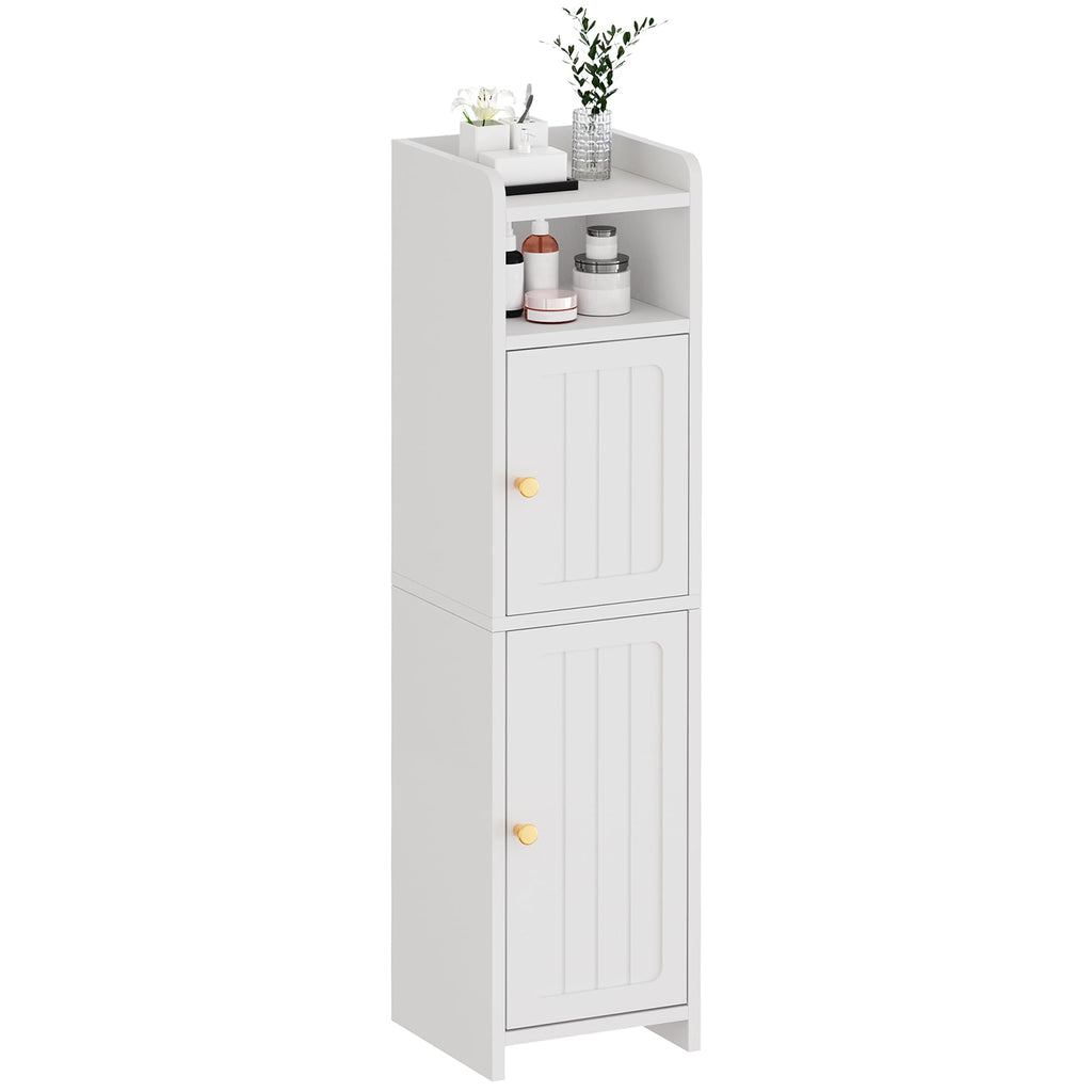 Small 2 Doors Narrow Bathroom Storage Cabinet A338779