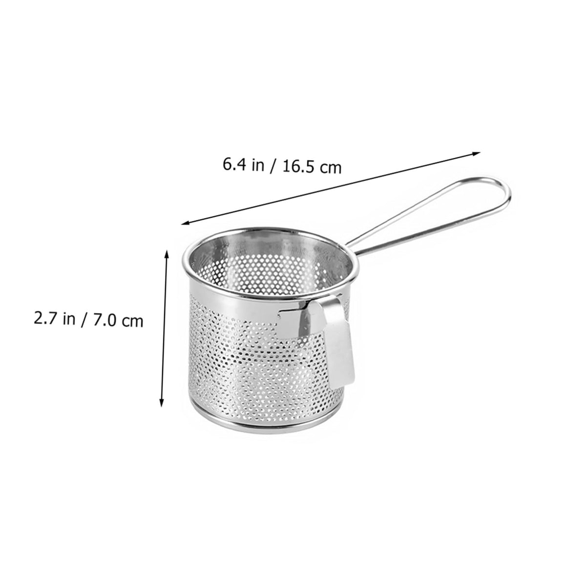 Stainless Steel Mesh Colander with Hook T86601