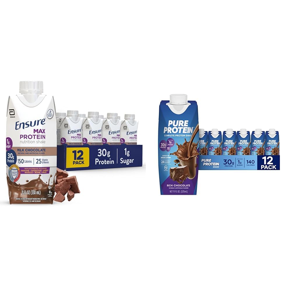 Chocolate Protein Shake 30g Protein 12 Pack H86735