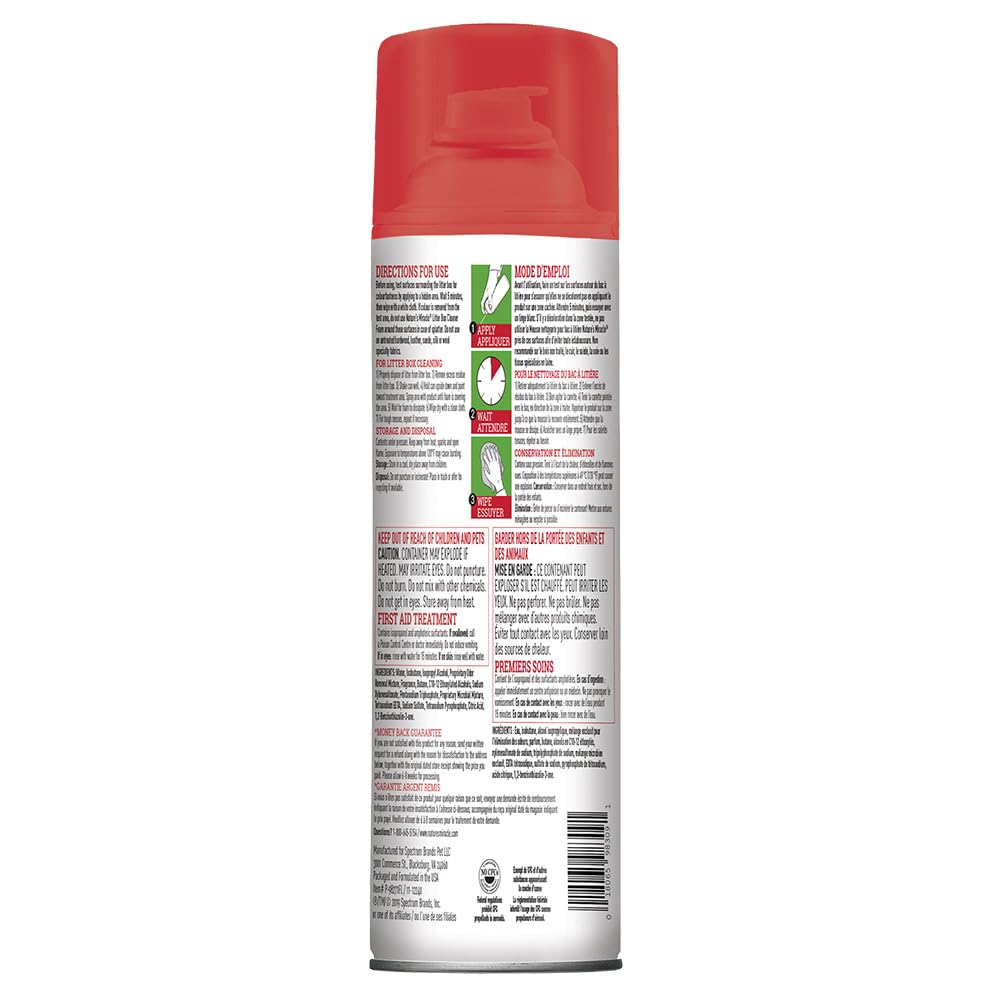 Cat Litter Box Cleaner Foam 17.5 oz 4 Pack T507
