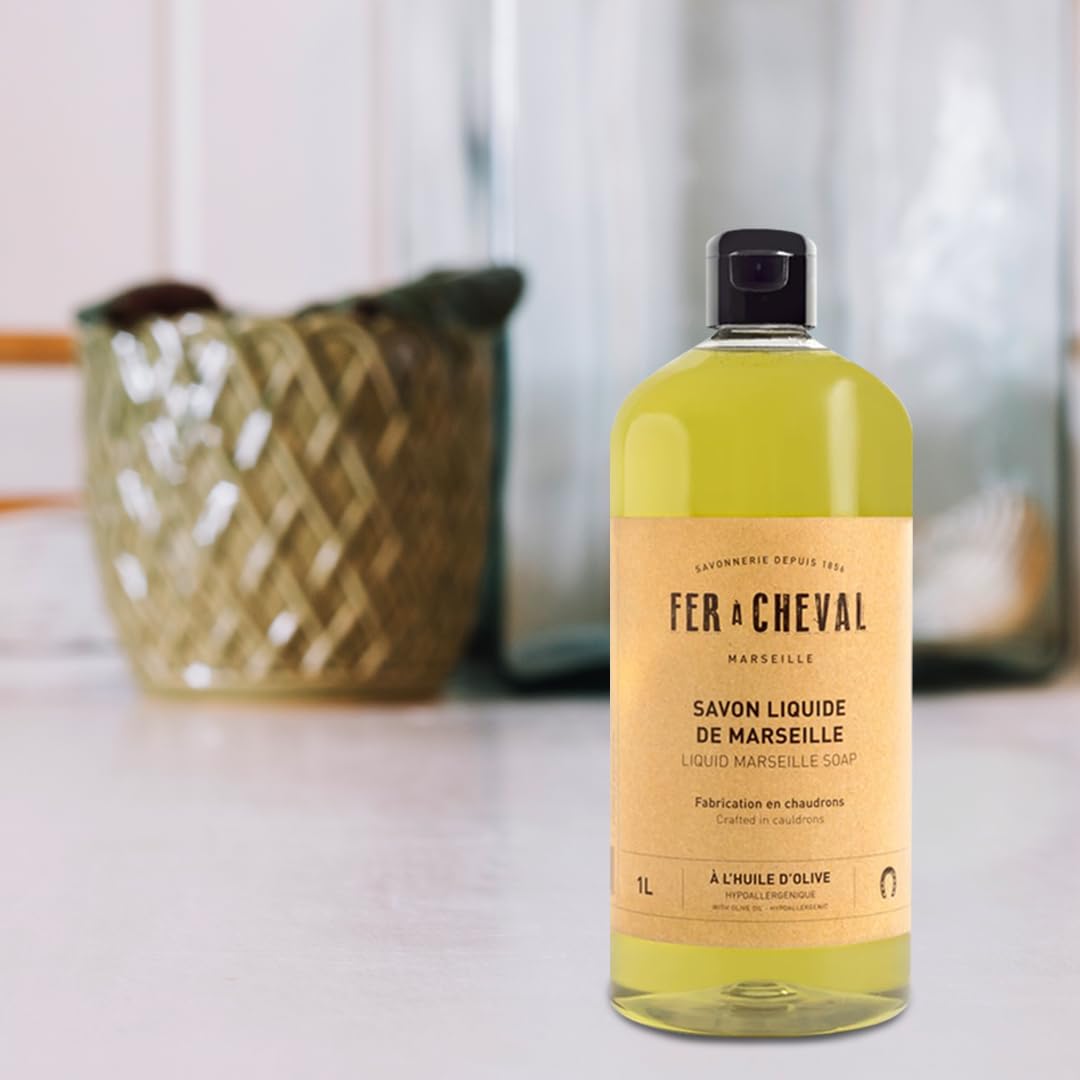 Organic Olive Oil Liquid Soap 1 L, 2 Pack M162597