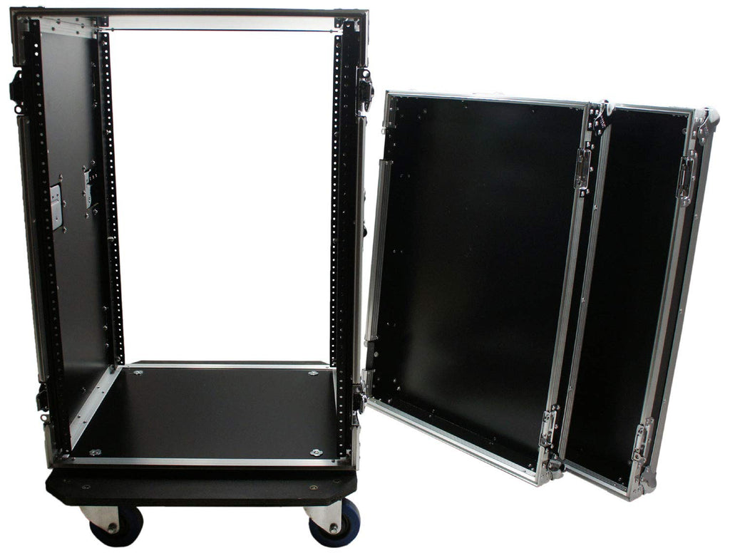 16U Amp Rack Case with Wheels I8902