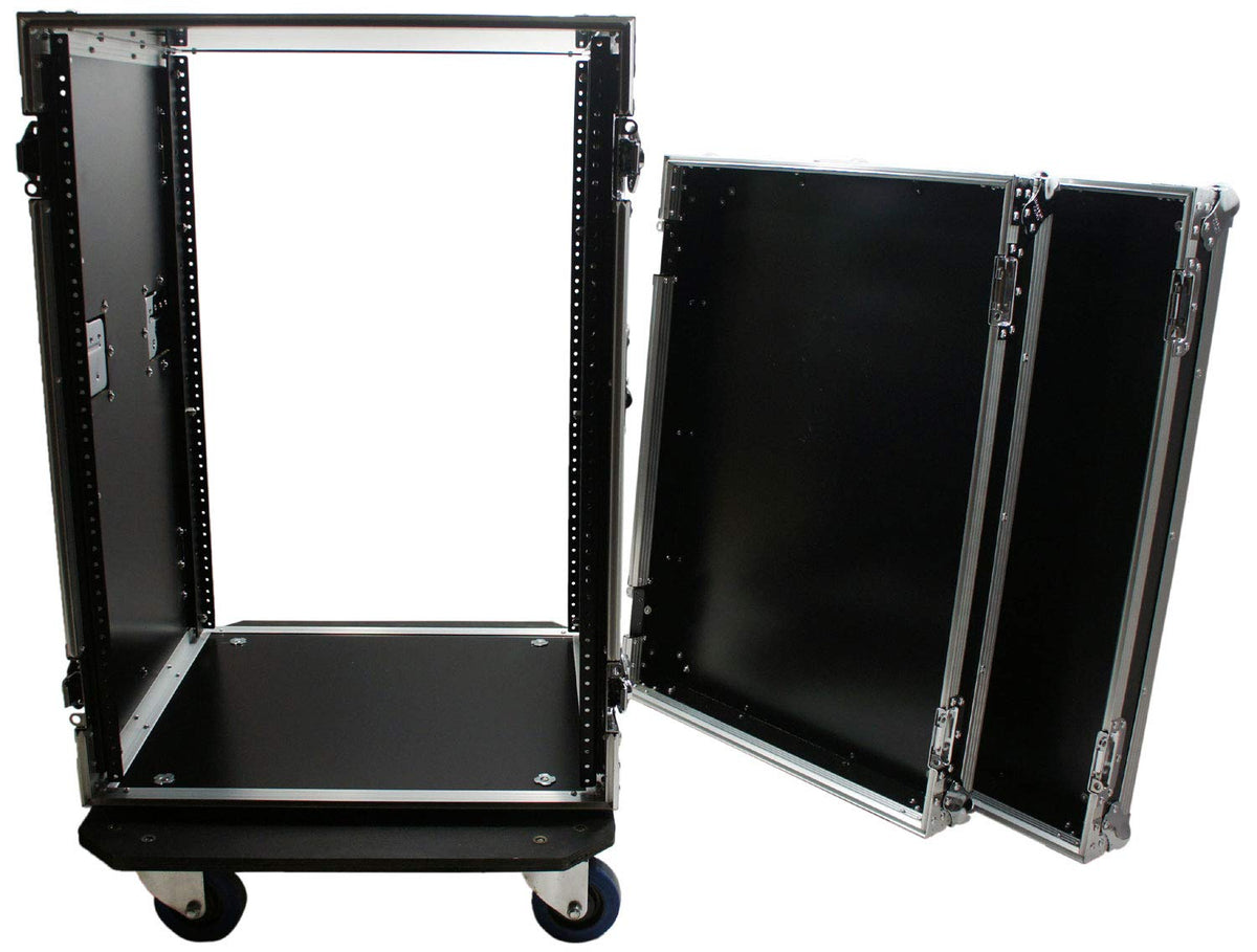 16U Amp Rack Case with Wheels I8902