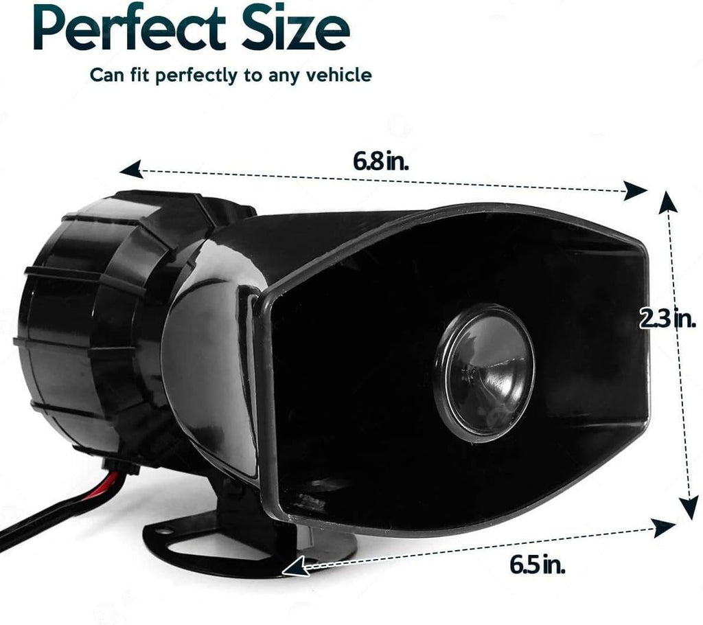 Car Siren Horn with Mic PA Speaker System U247712