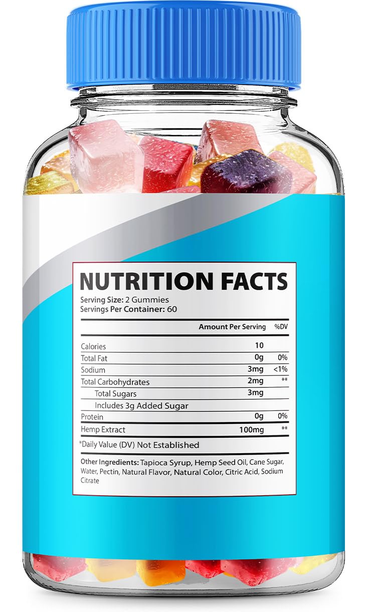 Hemp Gummies 60 Gummies F861