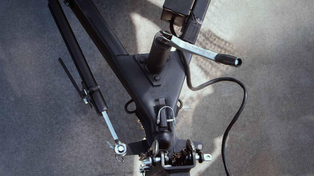 Trailer Anti Sway Control System Rated up to 10,000 lbs Solid Steel Black Powder Coat O8190