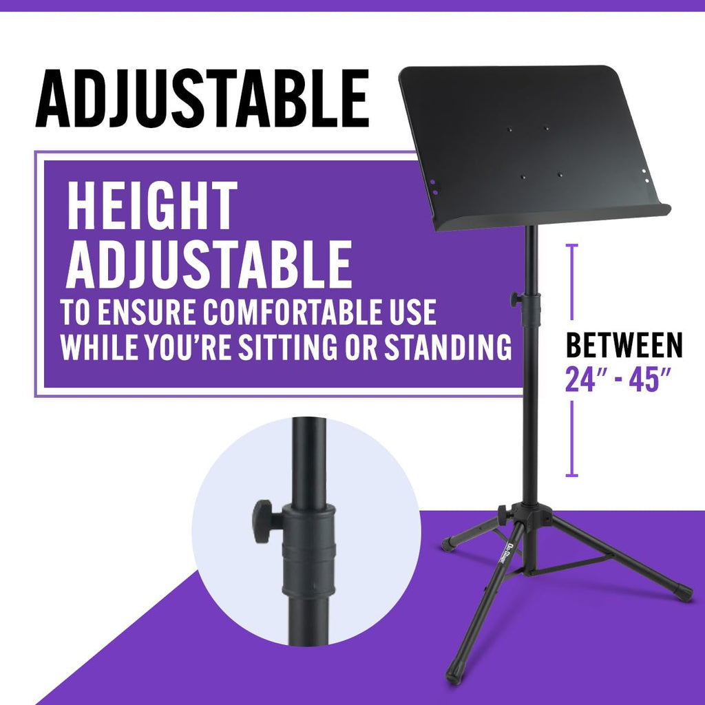 Black Folding Sheet-Music Stand S976134