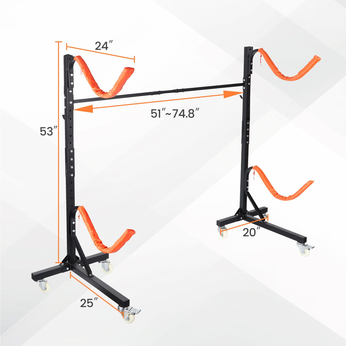 Freestanding Kayak Storage Rack T962