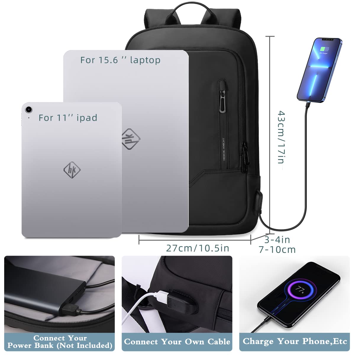 Backpack for 15.6 Inch Laptop E99431