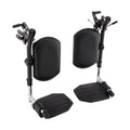 Adjustable Aluminum Wheelchair Elevating Legrest with Padded Calf Support H713881