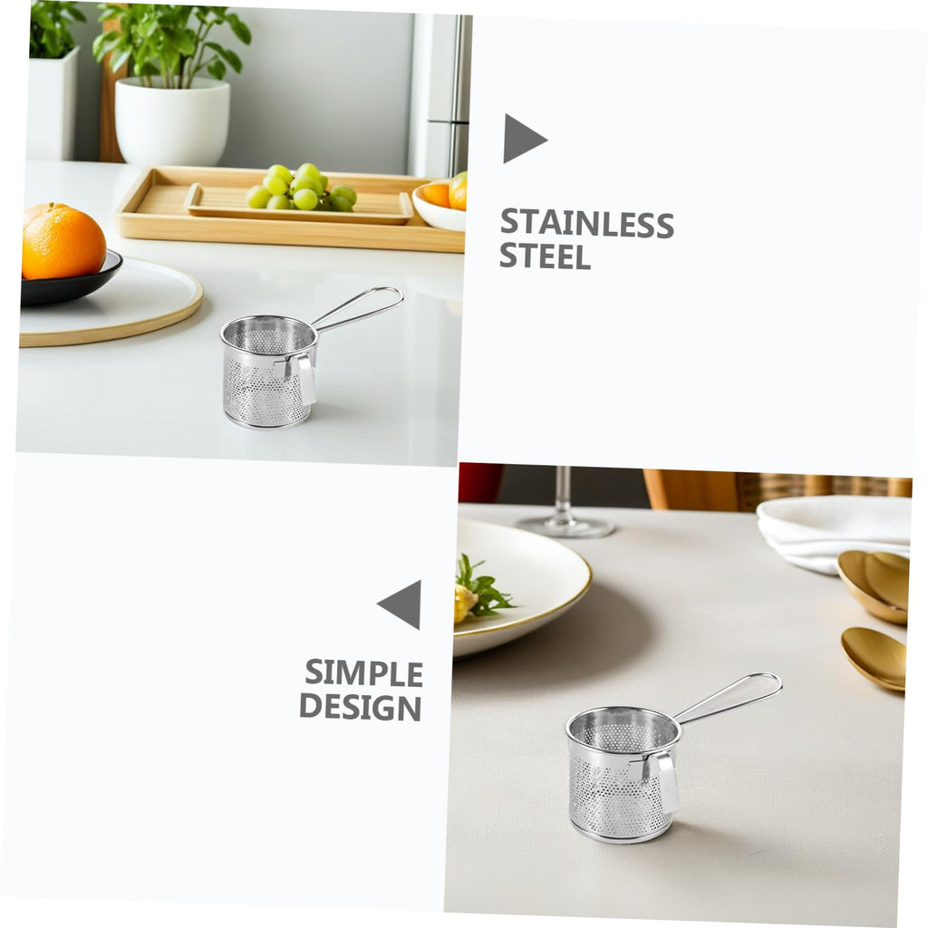 Stainless Steel Mesh Colander with Hook T86601