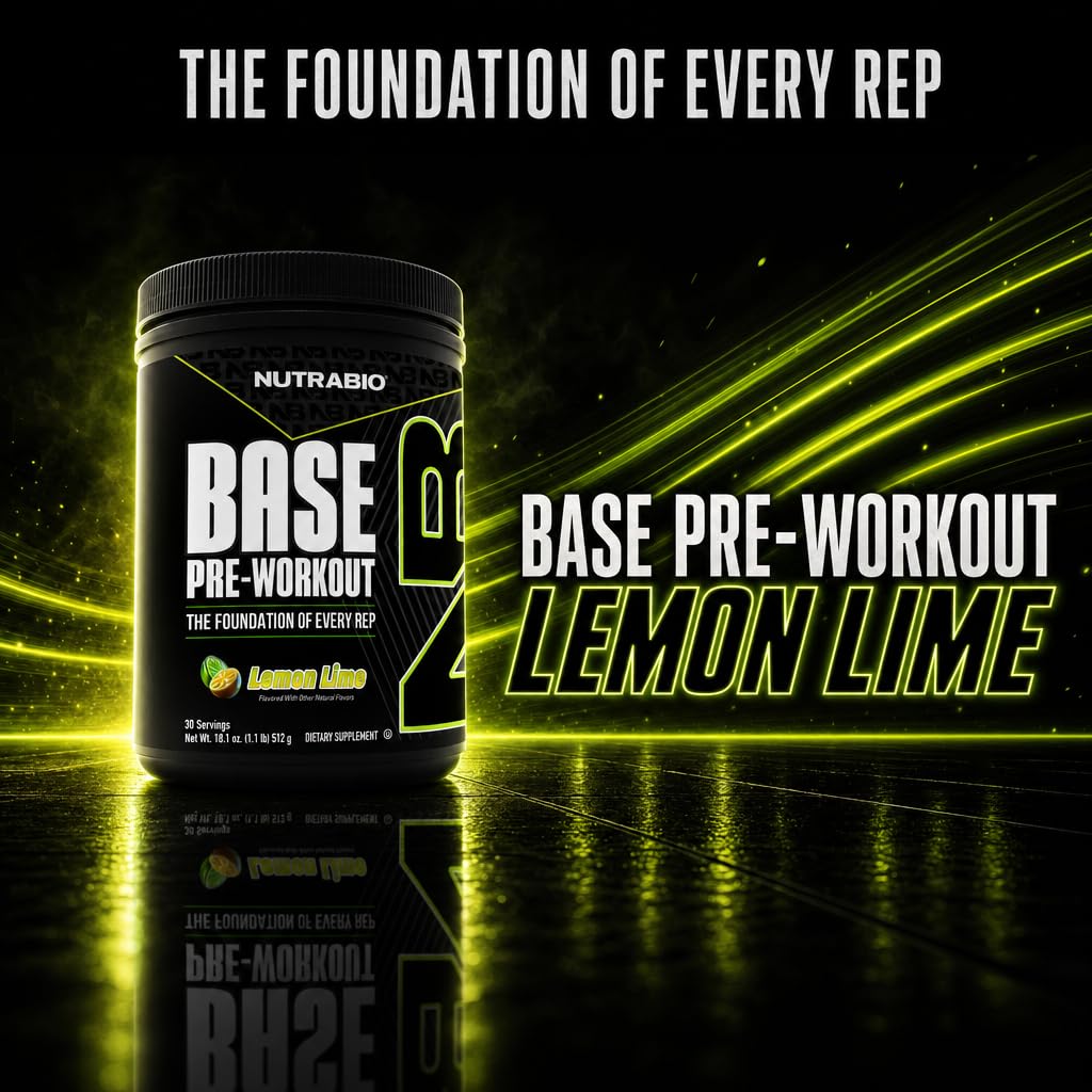 Sugar Free Pre-Workout Powder 30 Servings Lemon Lime X3635
