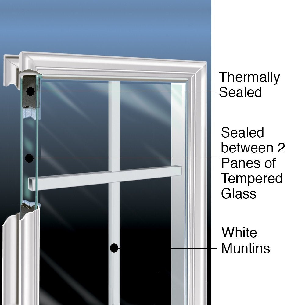 Primed Left Hand Outswing Prehung Steel Door 36"x80" Q489