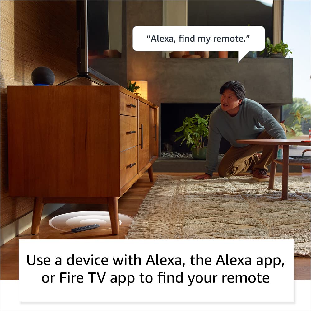 Alexa Voice Remote Pro with Remote Finder and Backlit Buttons F988997