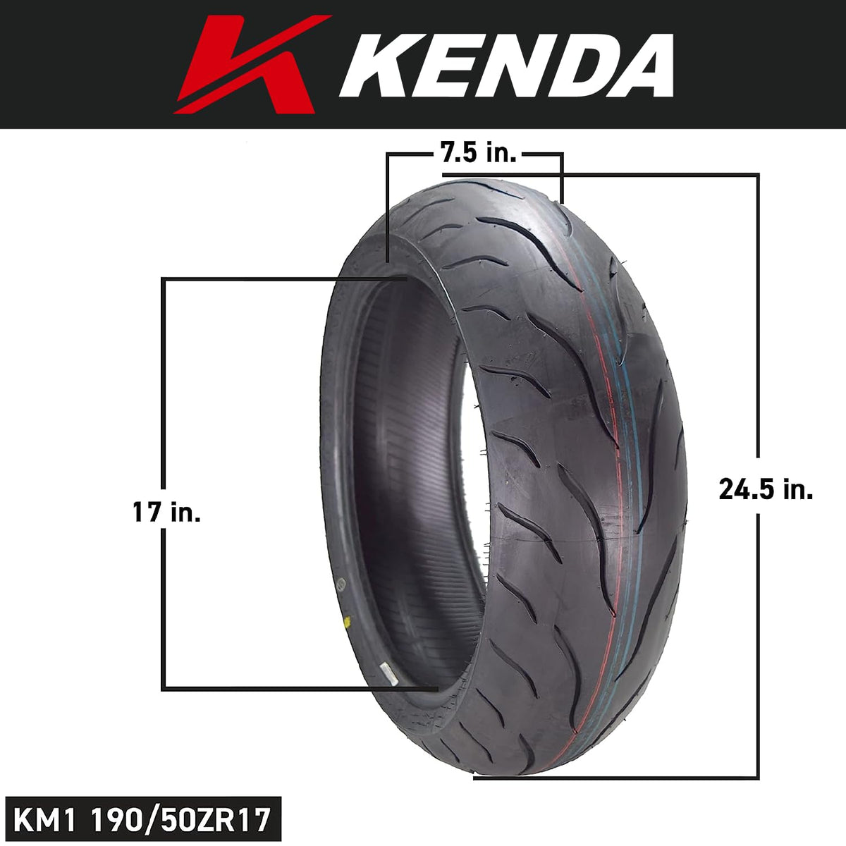 190/50ZR17 Sport Touring Motorcycle Tire Q92020