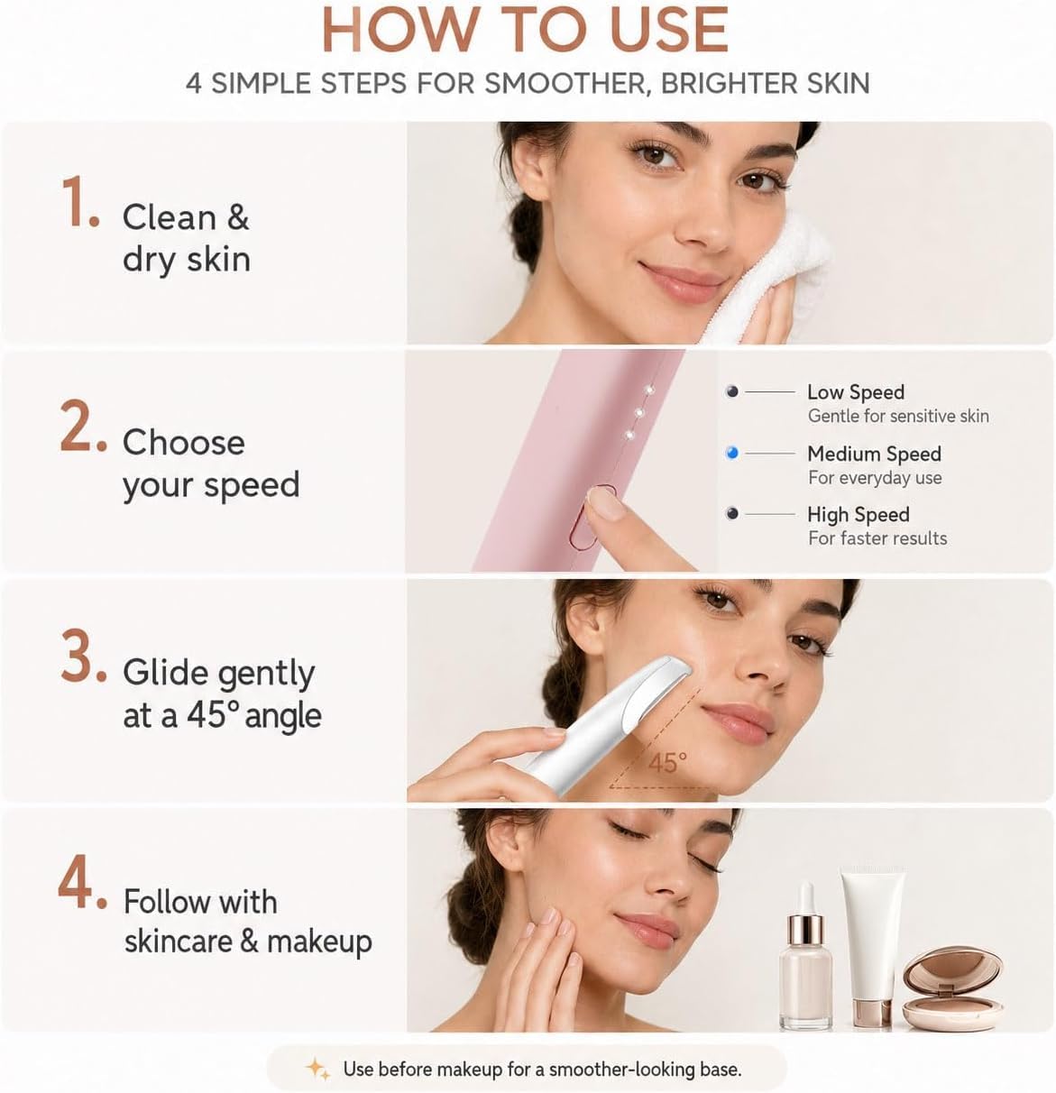 Dermaplane Razor with 9 Refill Blade G8473