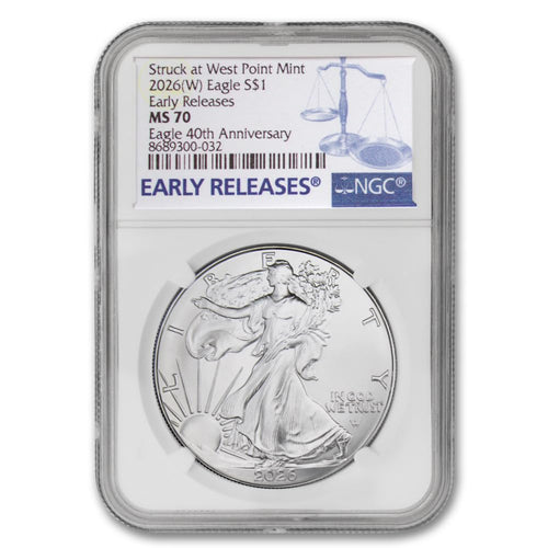 1 oz American Silver Eagle Coin MS-70 B967
