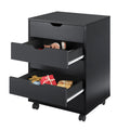 5 Drawer Black Filing Cabinet W5515