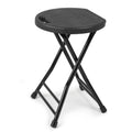 Folding Stool with Handle and Non-Slip Feet N54290