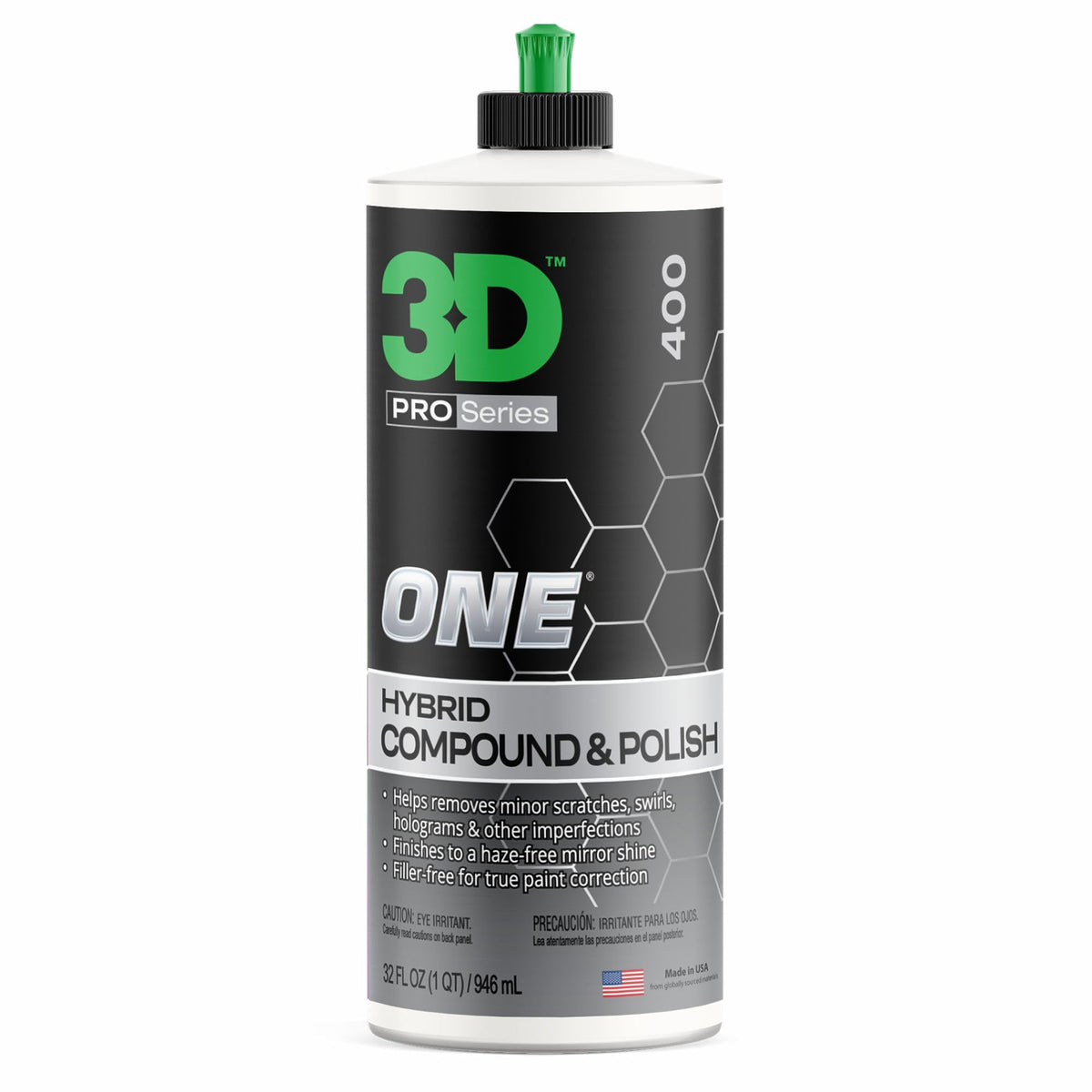 Car Scratch & Swirl Remover Rubbing Compound & Polish 32oz J436