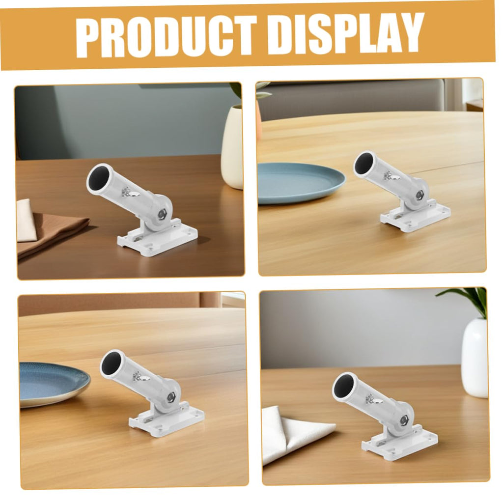 2pcs Aluminum Alloy Wall Mounted Adjustable Flag Pole Holder R8105