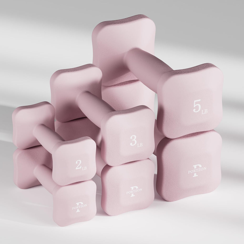 Neoprene-Coated Dumbbells Set of Two P778