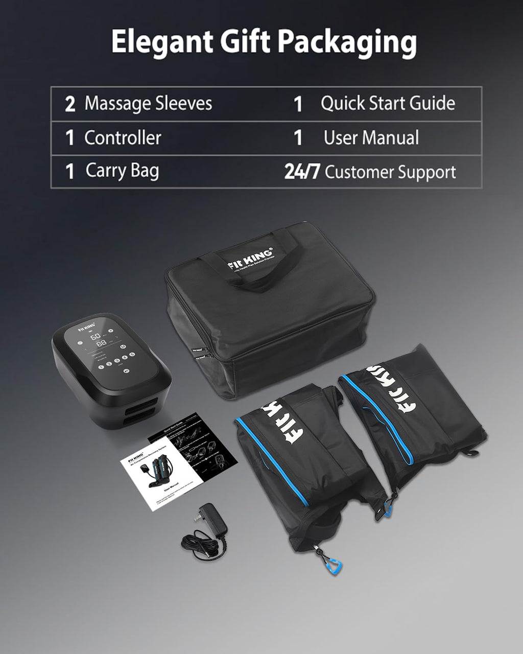Cordless Leg Massager Compression Boots F798963