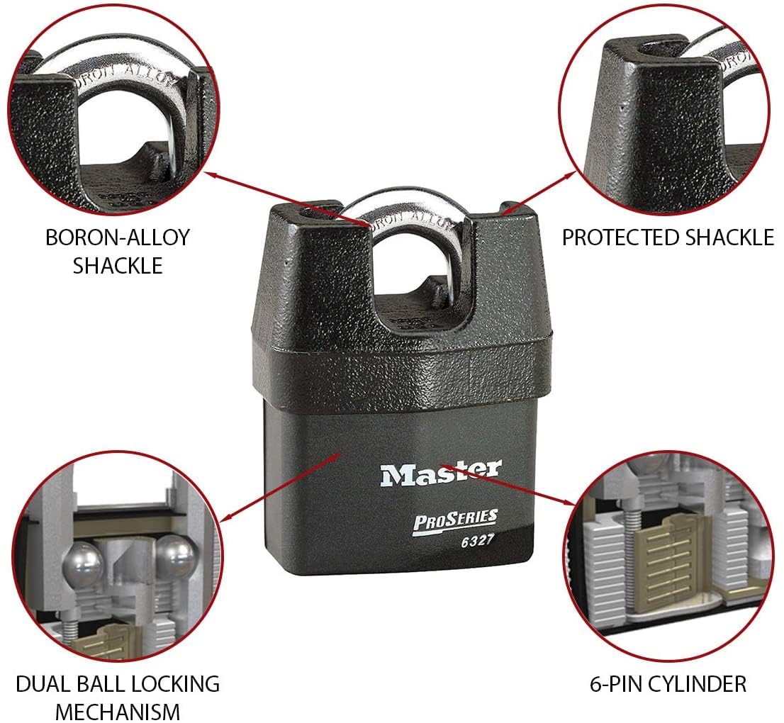 High Security Padlock with 8 Keys K41977