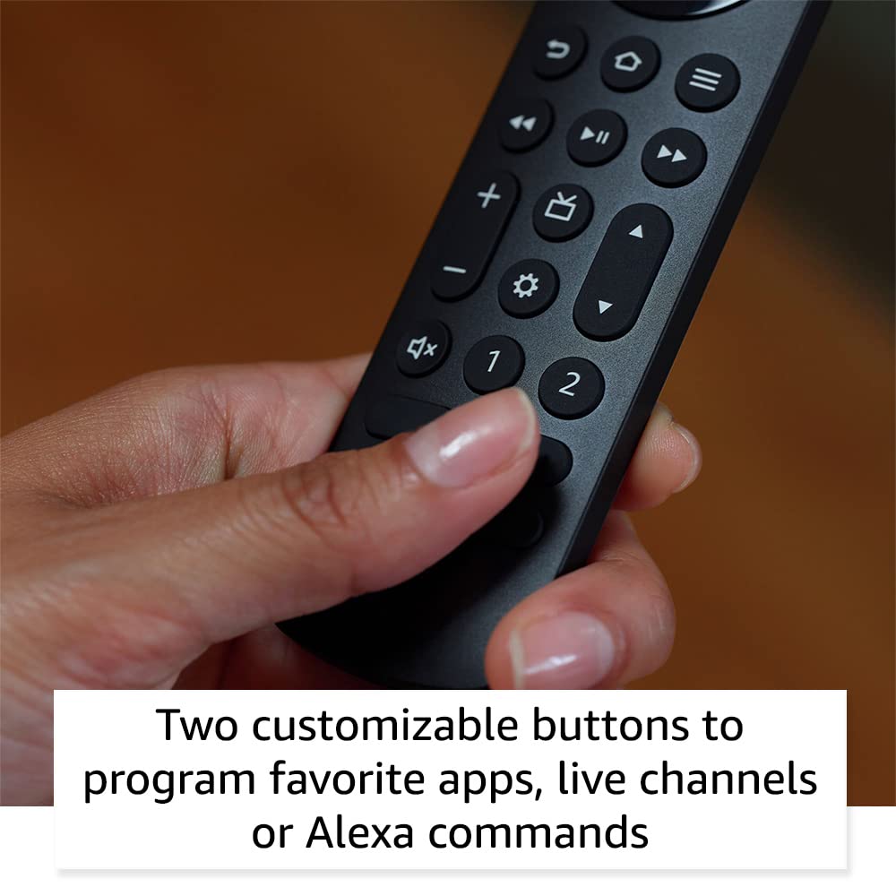 Alexa Voice Remote Pro with Remote Finder and Backlit Buttons F988997