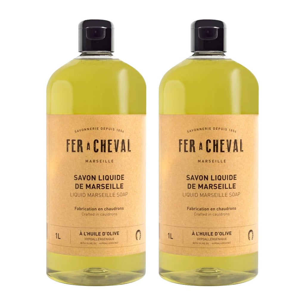 Organic Olive Oil Liquid Soap 1 L, 2 Pack M162597