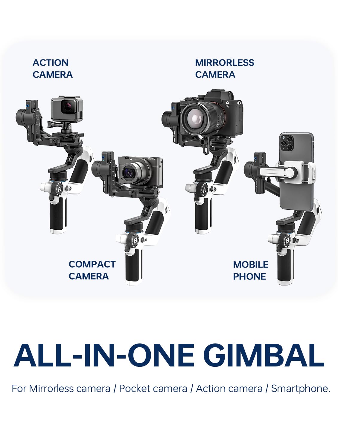 Camera Gimbal with Built-in AI Tracking W57069
