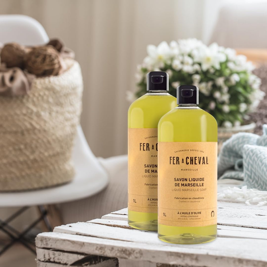 Organic Olive Oil Liquid Soap 1 L, 2 Pack M162597