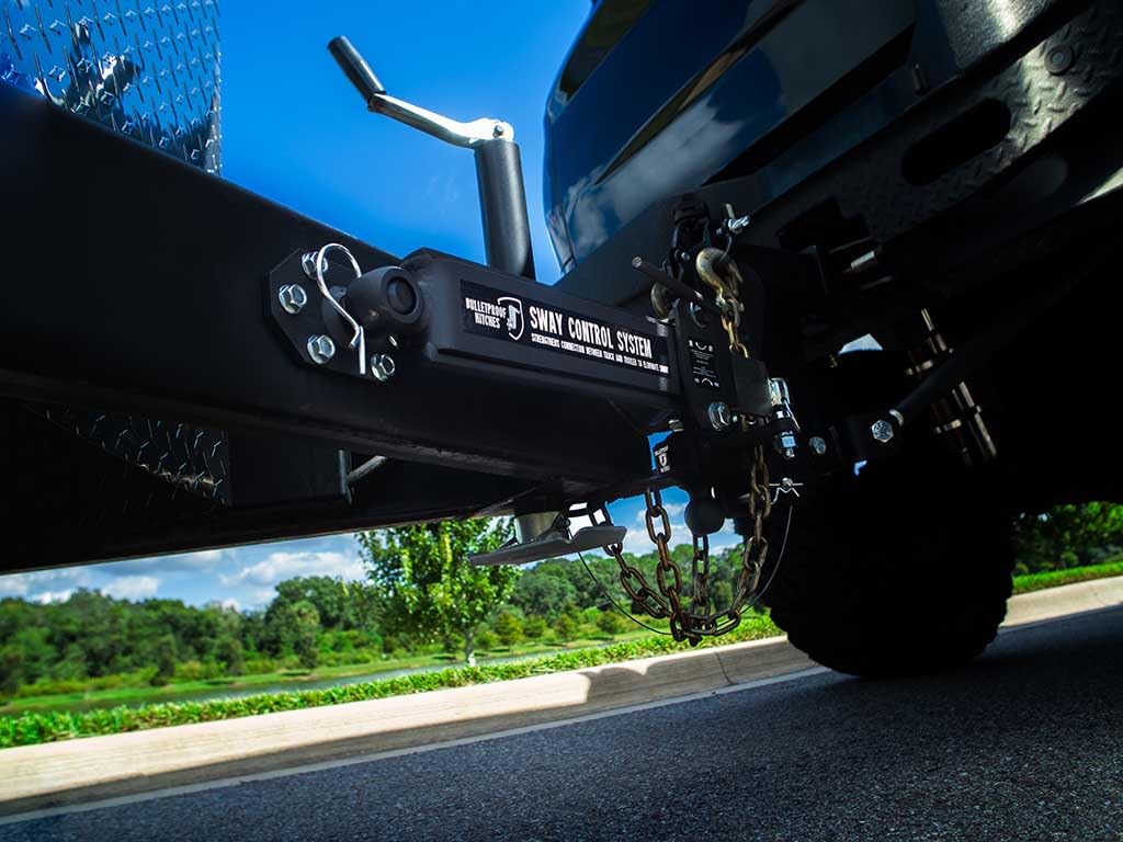 Trailer Anti Sway Control System Rated up to 10,000 lbs Solid Steel Black Powder Coat O8190
