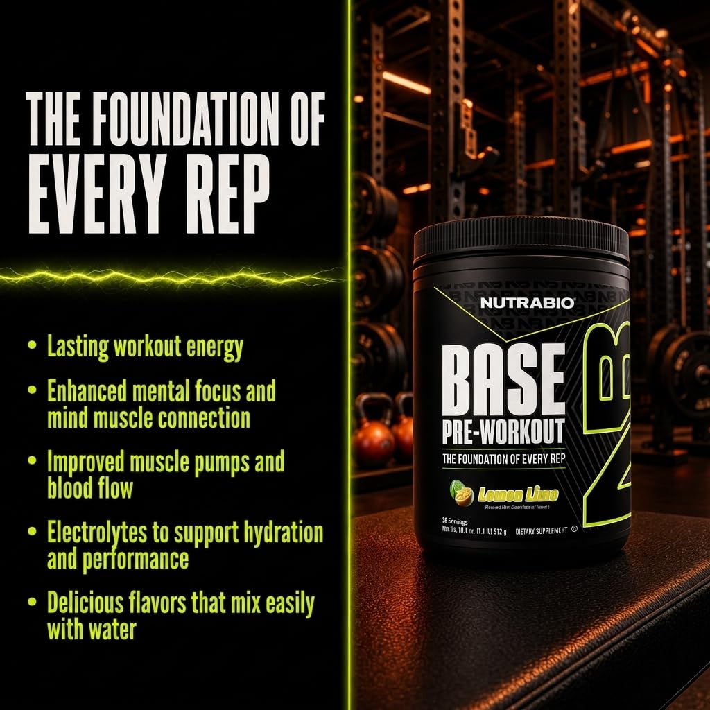 Sugar Free Pre-Workout Powder 30 Servings Lemon Lime X3635