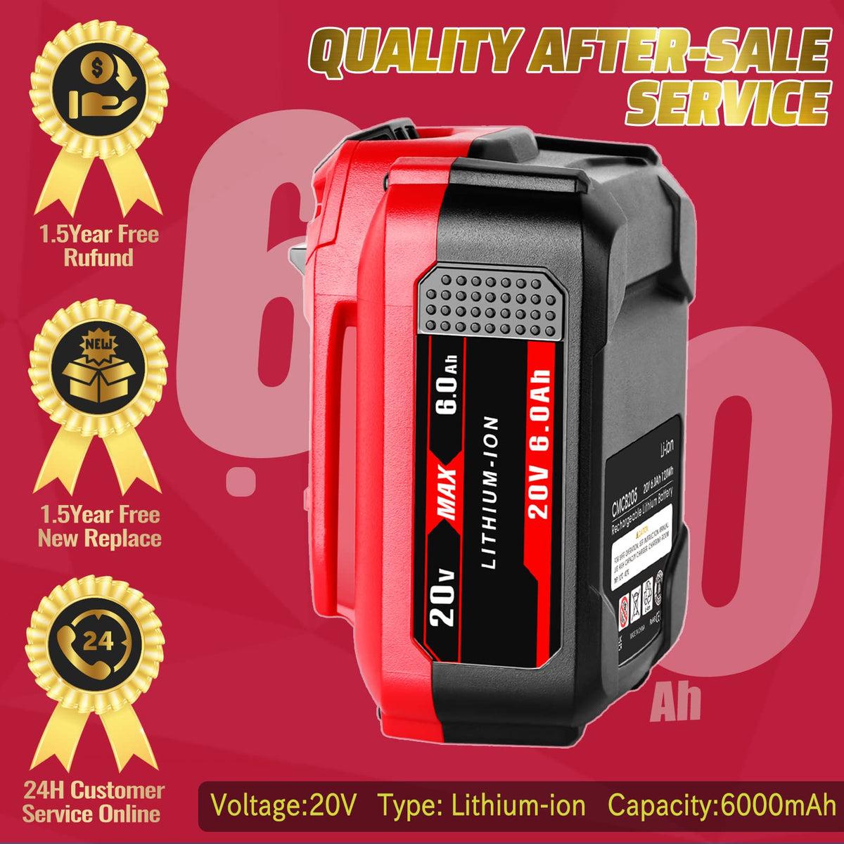 20V Replacement Battery N92732