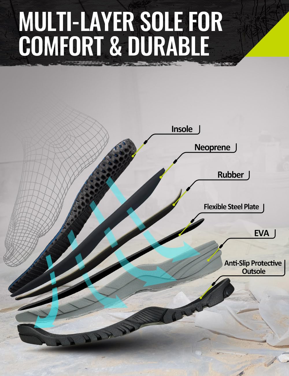 Work Boots D689