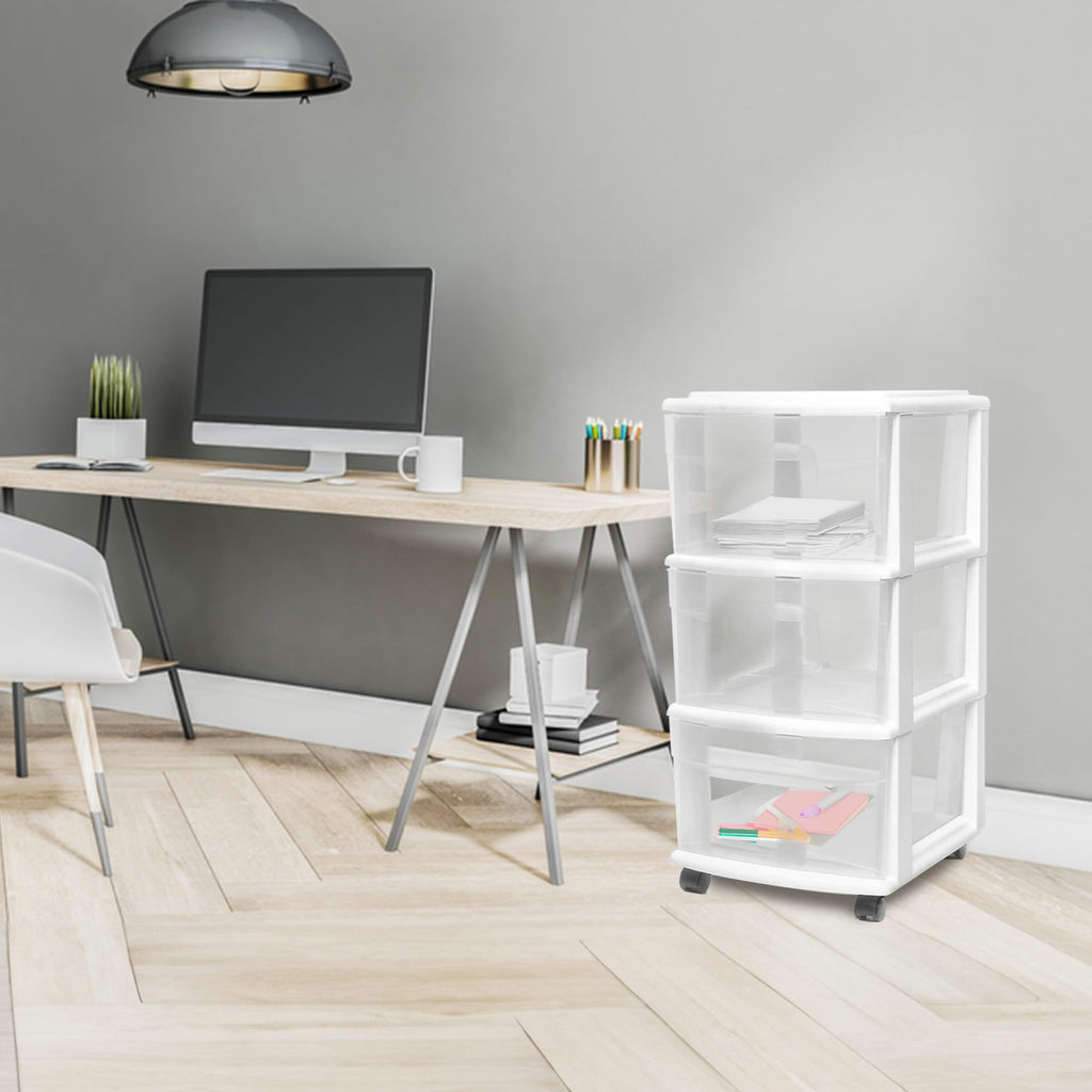 3-Tier Storage Cart with Removable Wheels C266135