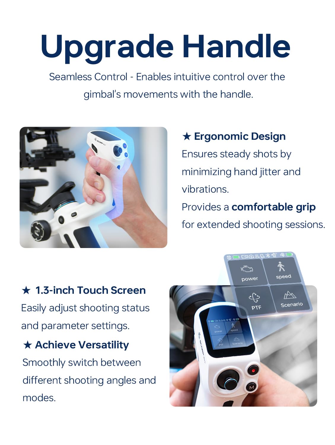 Camera Gimbal with Built-in AI Tracking W57069