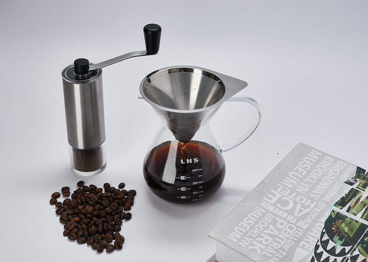 Coffee Grinder Stainless Steel Ceramic Conical Burr Q19960