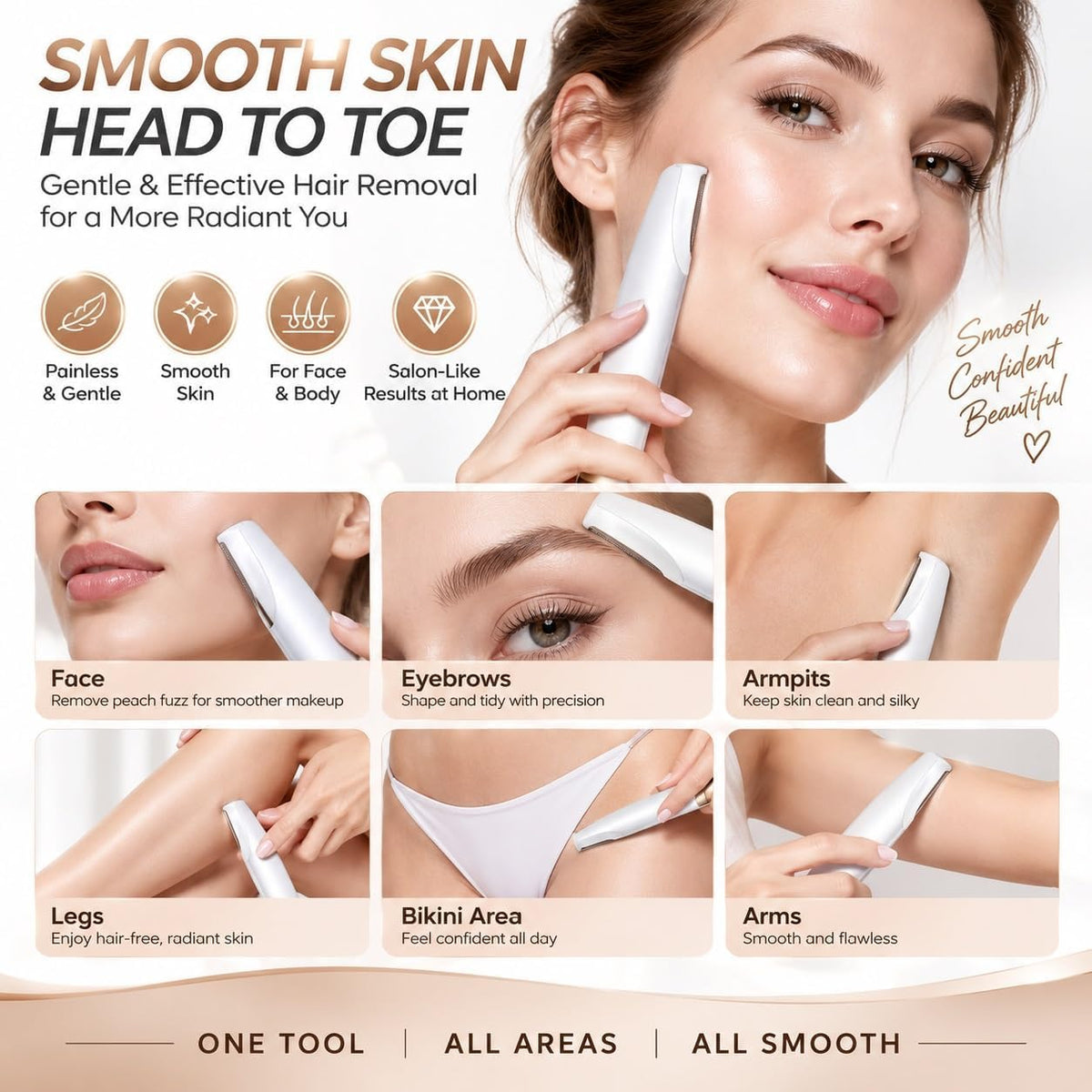 Dermaplane Razor with 9 Refill Blade G8473