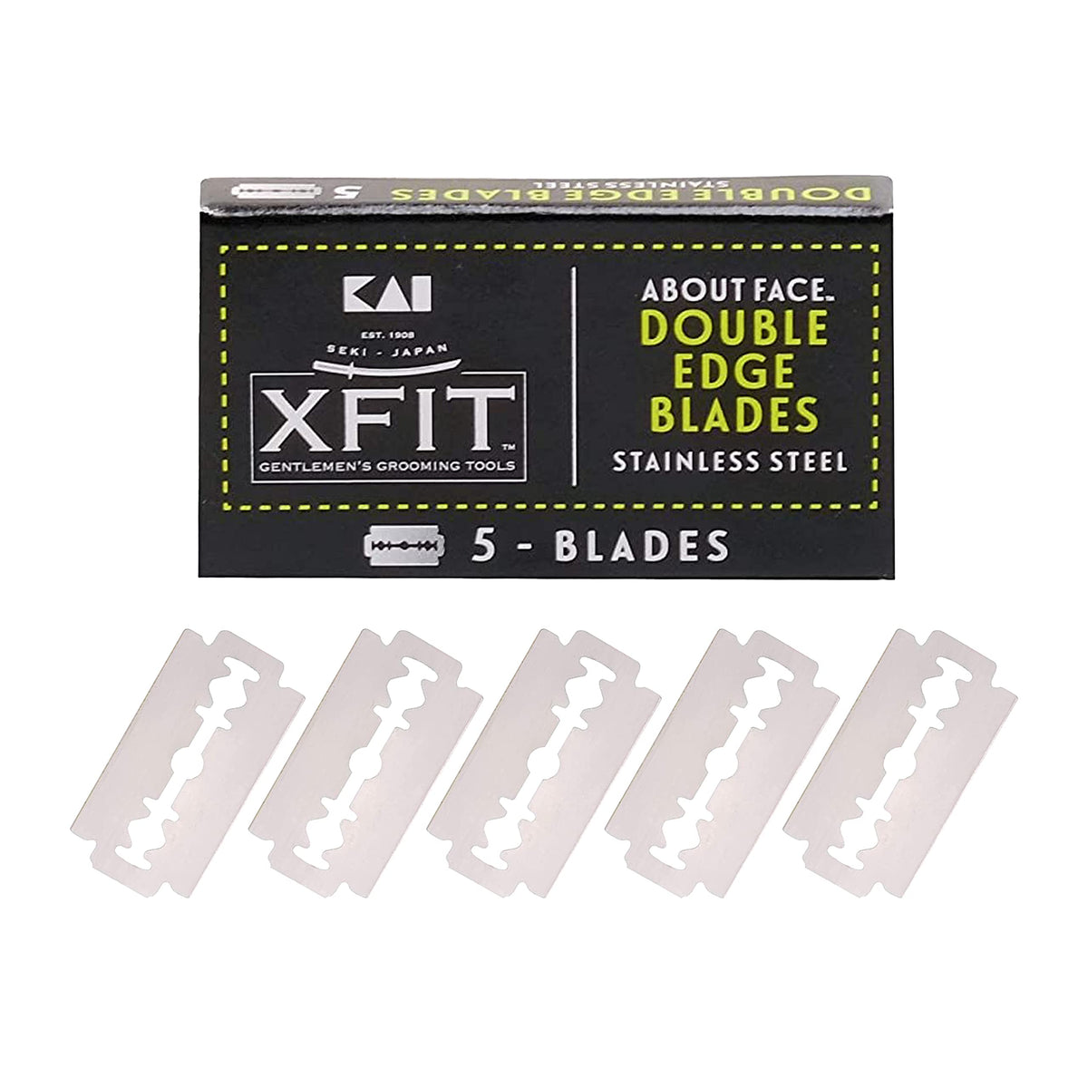 Double Edge Safety Razor Blades, 5 Count N50785