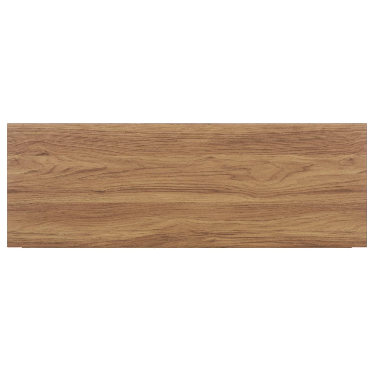 Oak 2-Drawer Console Table with Shelf Storage D350