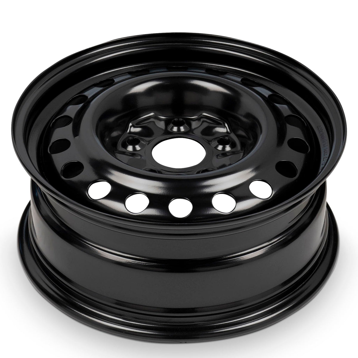 16 Inch Painted Black Van Wheel C809