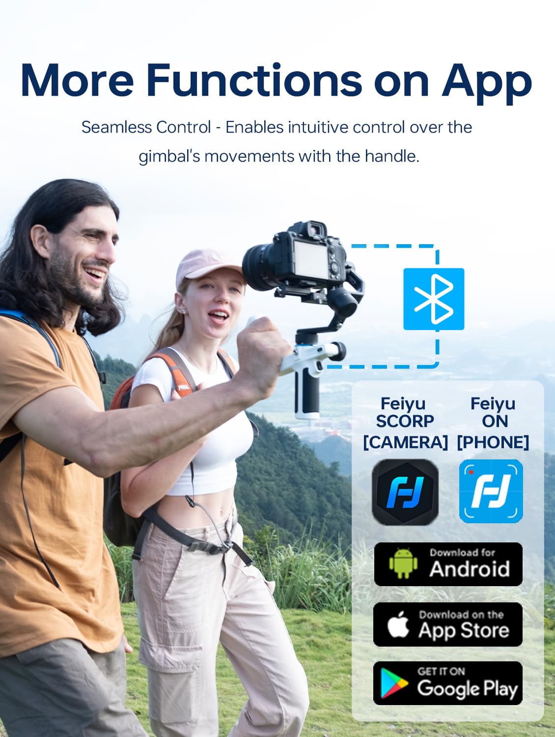Camera Gimbal with Built-in AI Tracking W57069