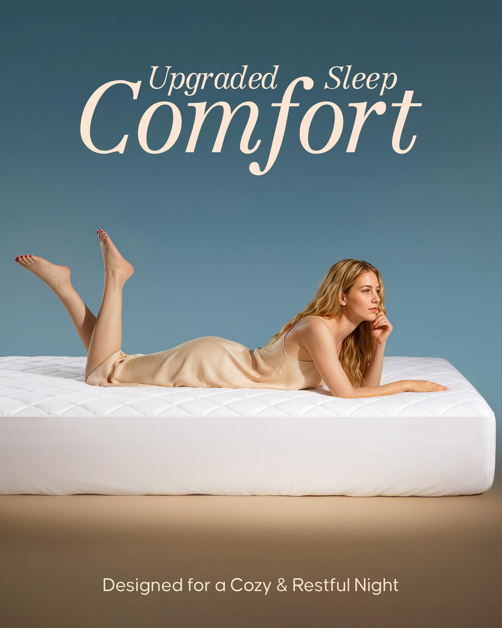 Quilted Mattress Pad with 16" Deep Pocket M2755