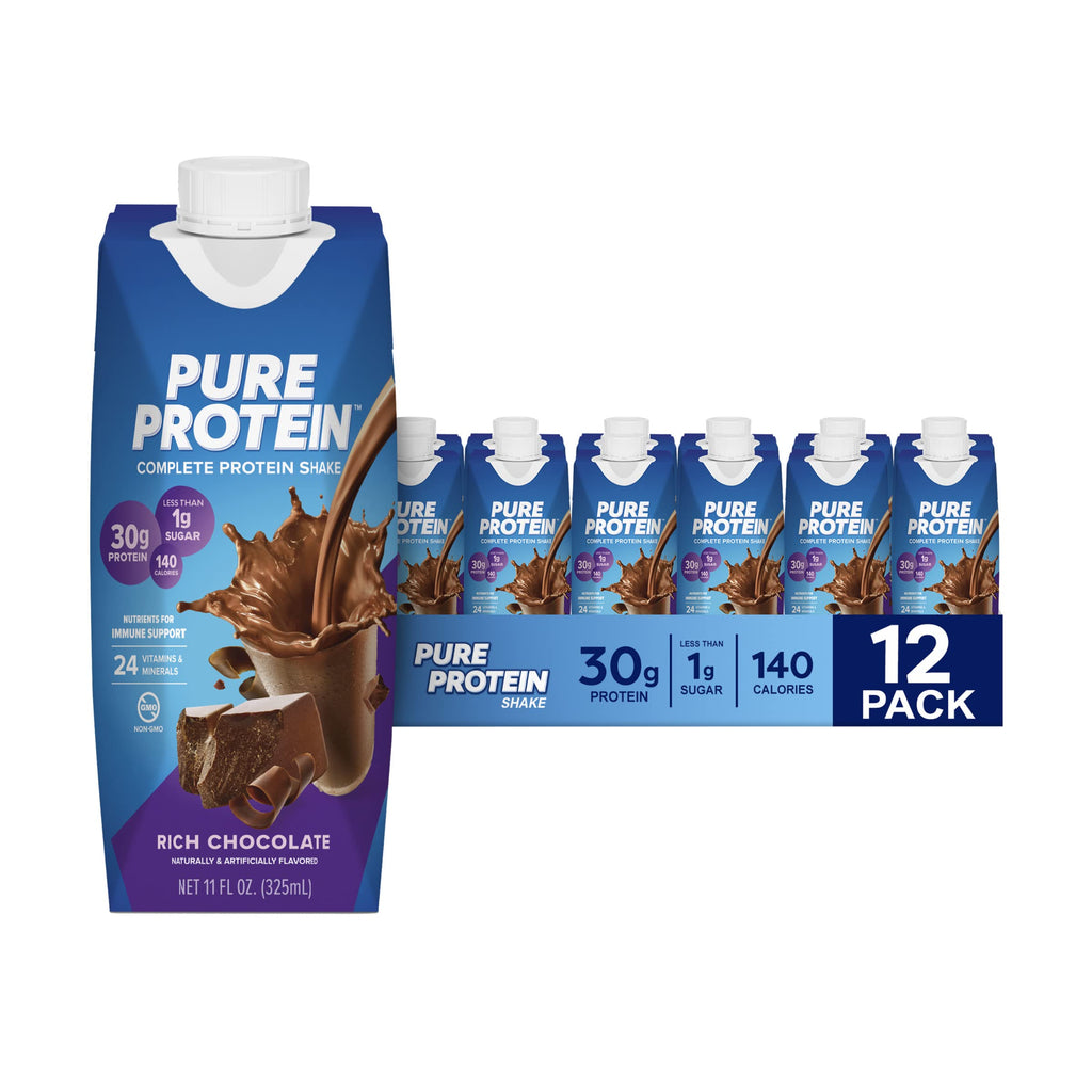 Chocolate Protein Shake 30g Protein 12 Pack H86735