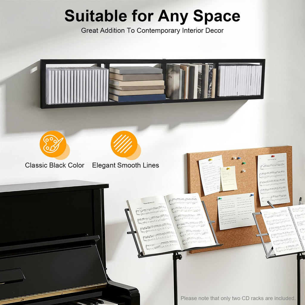 34 Inch DVD Shelves B4213